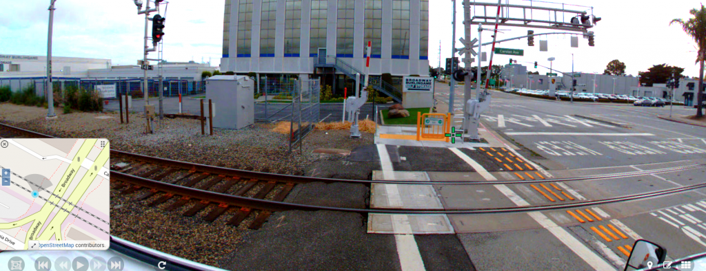 Geotagging rail assets