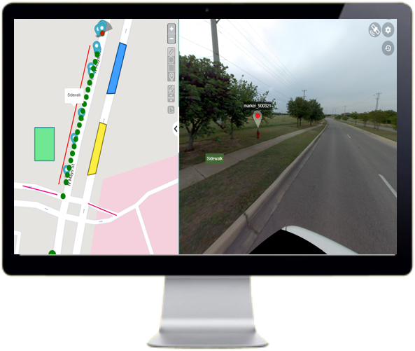 street level images & create feature layers street level images & create feature layers