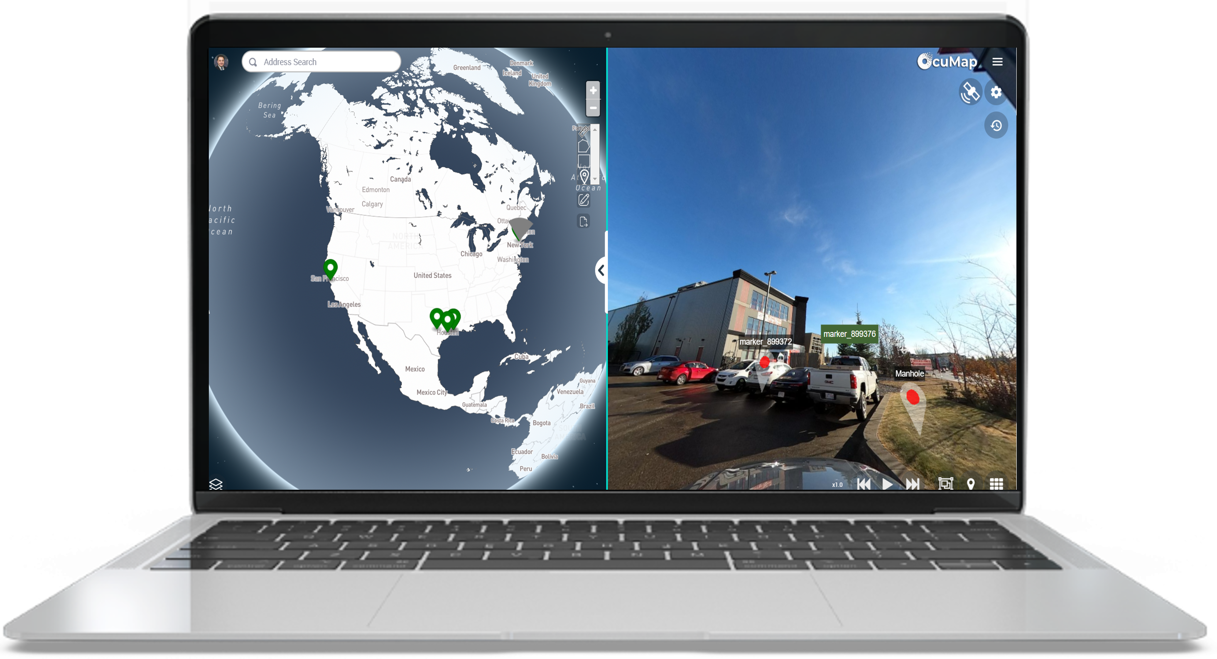 Photo to map Photo to map. Geovideo