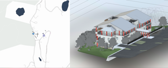 OcuMap-Revit Viewer to Map (1) Revit Viewer on Map-OcuMap