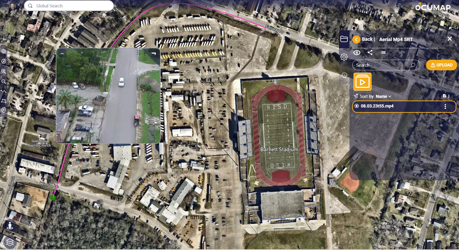 Aerial Video GPS Aerial Video Mapping Software
